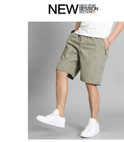 New Shorts Men's Summer Thin Section Casual Quick Dry Five-Minute Pants Loose Large Size Sports Pants