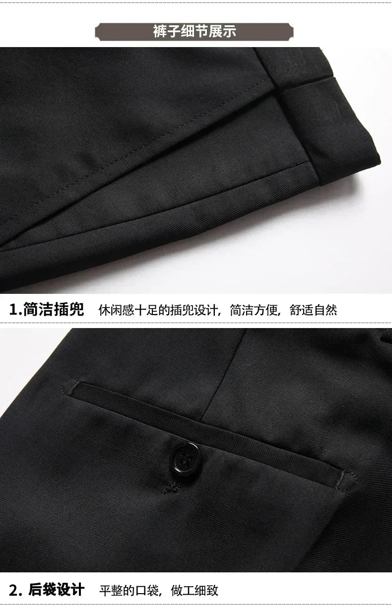 S-8XL Blazer New Men's Fashion Business Solid Color British Style Professional Work Groom Wedding Dress Best Man Blazer Jacket