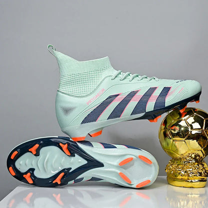 New Men Match Professional Football Boots Non-Slip TF/FG Soccer Shoes Boys Sneakers Comfortable Ankle Sports Shoes Unisex