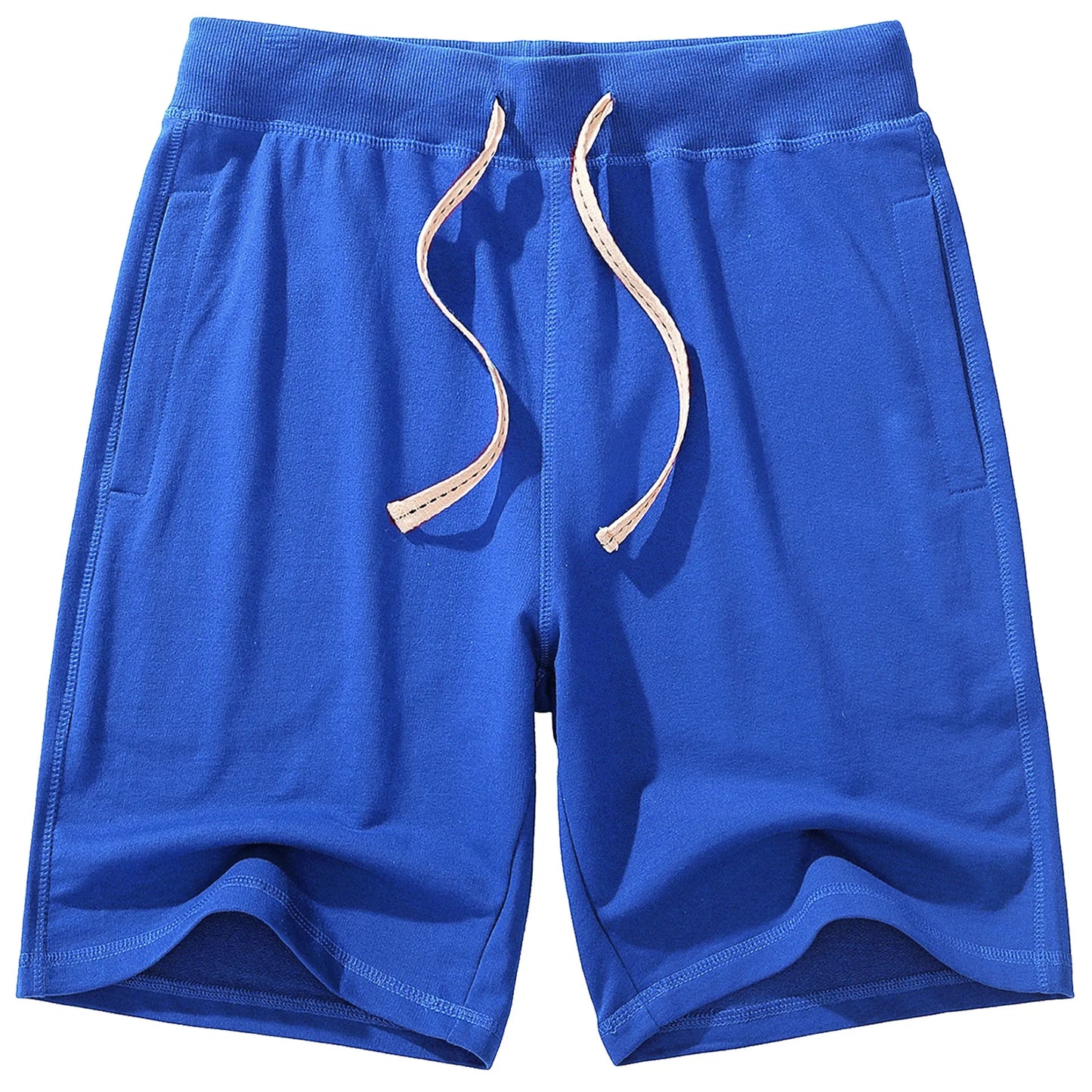 Gray Cotton Shorts Men Summer Sport Fitness Gym Workout Jogger Shorts with Pocket High Quality Plus Size Home Casual Sweatshorts
