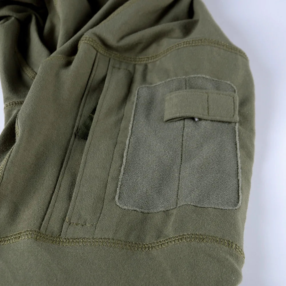 Airsoft Paintball Shirts Multicam CP Camo Cotton Tactical Shirt Men Army Military Combat T-Shirt Hunting Clothing Wear-resisting
