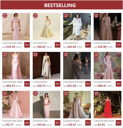 Customized Prom DressesTwo Pieces Women Wear Sexy V Neck Beadd Evening Dresses Long Sleeves Sheath High quality Classic