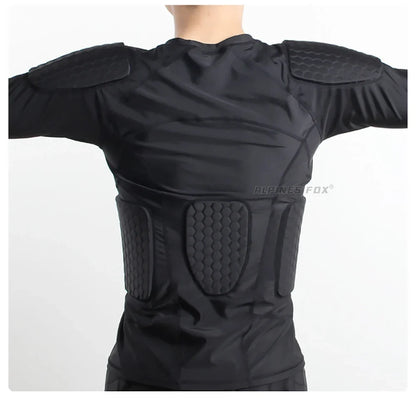 Motorcycle Full Body Armor Jacket Protective Moto Underwear Anti-collision Motorbike Riding Clothes Honeycomb Pad Motocross Tops