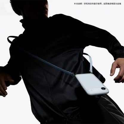 جراب For Official Original For MagSafe Techwoven مع حزام مغناطيسي منسوج لهاتف IPhone 17 Pro Max غطاء شحن لاسلكي
