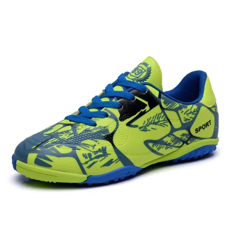 New Men Kids Soccer Shoes Cleats Ultralight Non-Slip Grass Adult Professional Football Boots Boys Training Shoes Drop Shipping