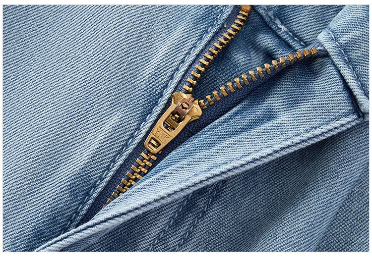 Women Jeans Soft Cool Patchwork Striped Wide Leg Denim Pants 2026 Summer Trendy Loose