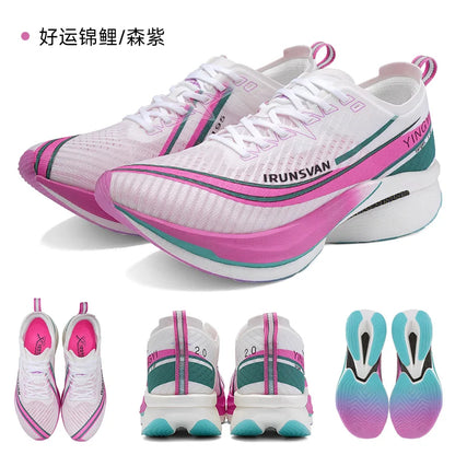Shadow Wing 2.0 Carbon Plate Professional Marathon Running Shoes Men Lightweight Cushioning Training Outdoor Sneakers