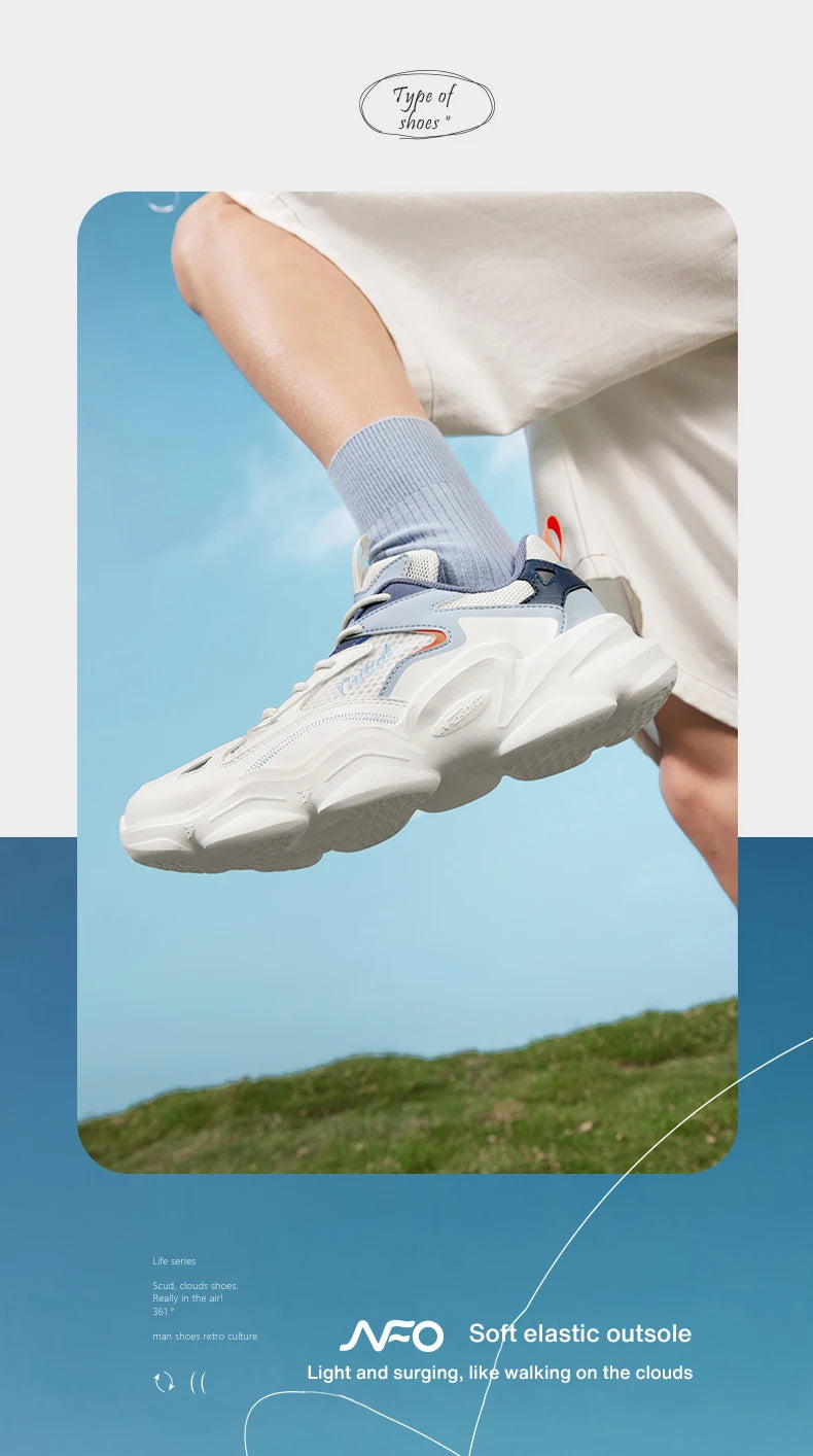 Men Sport Shoes Breathable Stitching Retro Casual Thick Bottom Height Increasing Male Sneakers 672326774
