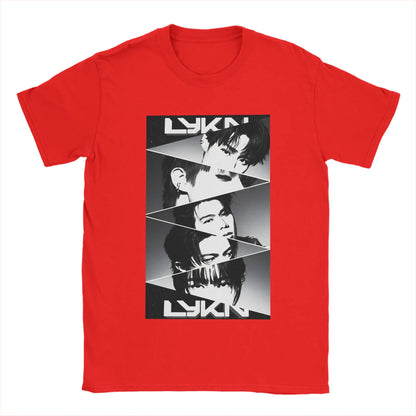 LYKN Who Says T Shirt Summer  100% Cotton T-Shirts For Couple Harajuku Printed Tee Shirt Short Sleeve Y2K Fun Tops