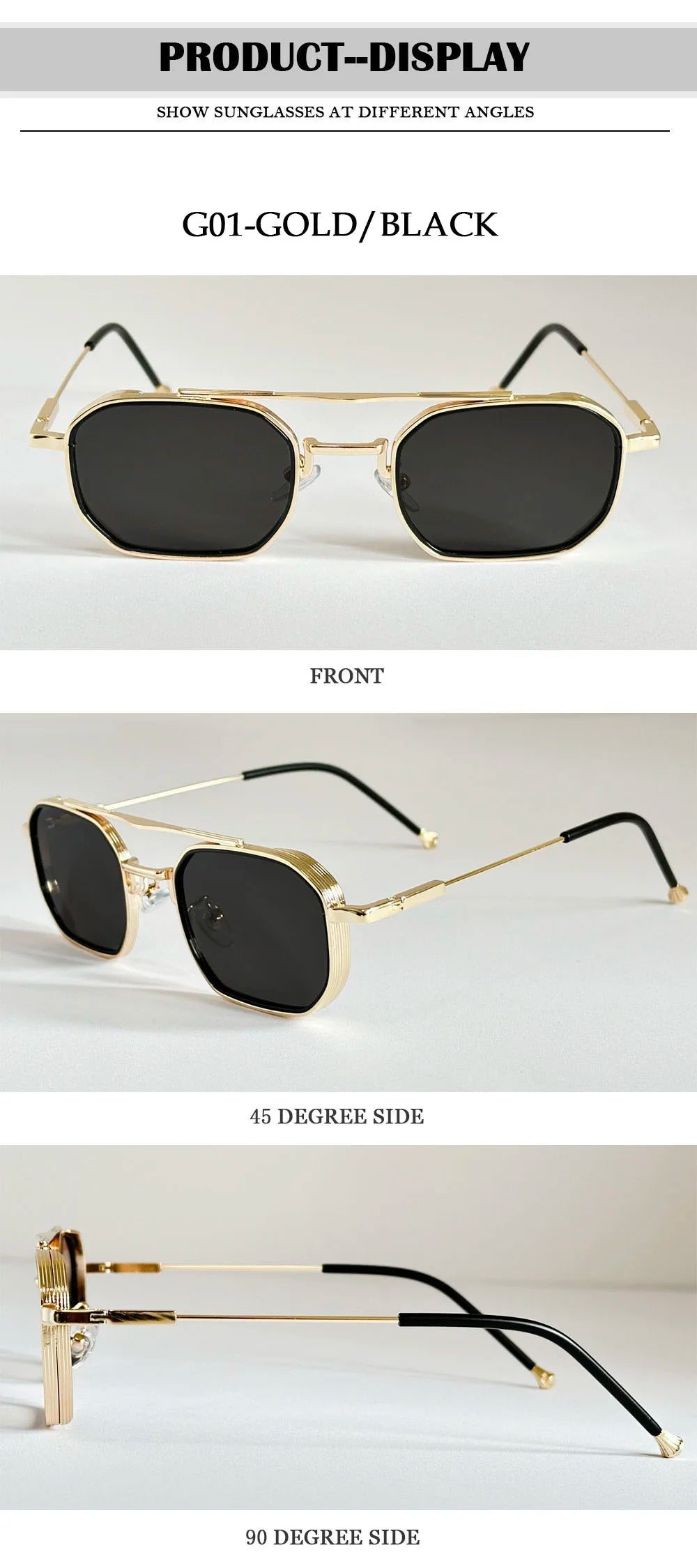 2025 Square Sunglasses Women Trendy Vintage Steampunk Sunglass Men Luxe Fashion Glasses Gafas De Sol Hombre Lunette Soleil Femme