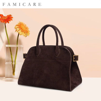 Minimalist Lady Soft Genuine Leather Pillow Crossbody Bag Women's Convertible Shoulder Bags 2026 New Chic Solid Color Handbag