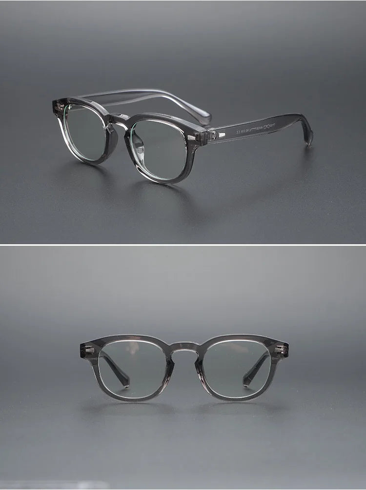 Fashion Simple Round Geometric Design Women's Anti-Blue Light Glasses Men's Reading Glasses Customizable Prescription
