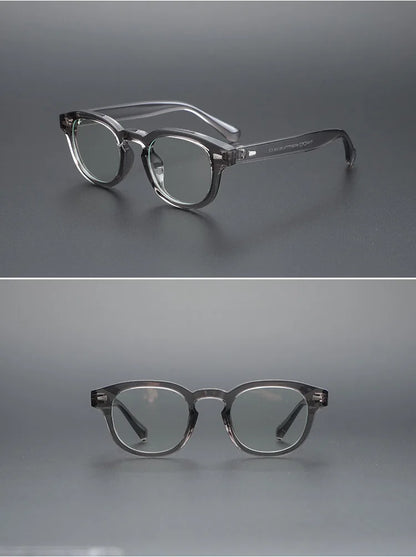 Fashion Simple Round Geometric Design Women's Anti-Blue Light Glasses Men's Reading Glasses Customizable Prescription