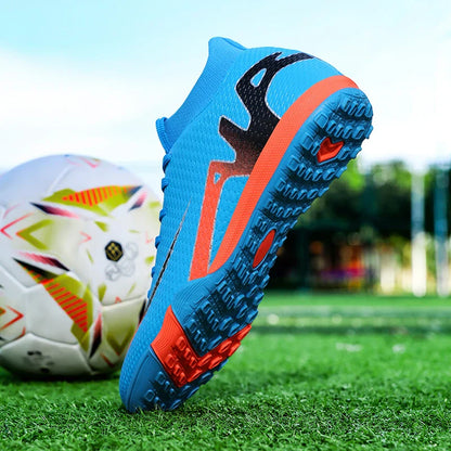 New Men Football Boots Grass Futsal Sneakers High-quality Match Cleats High-top Non-Slip Soccer Shoes Indoor Hot-selling Outdoor