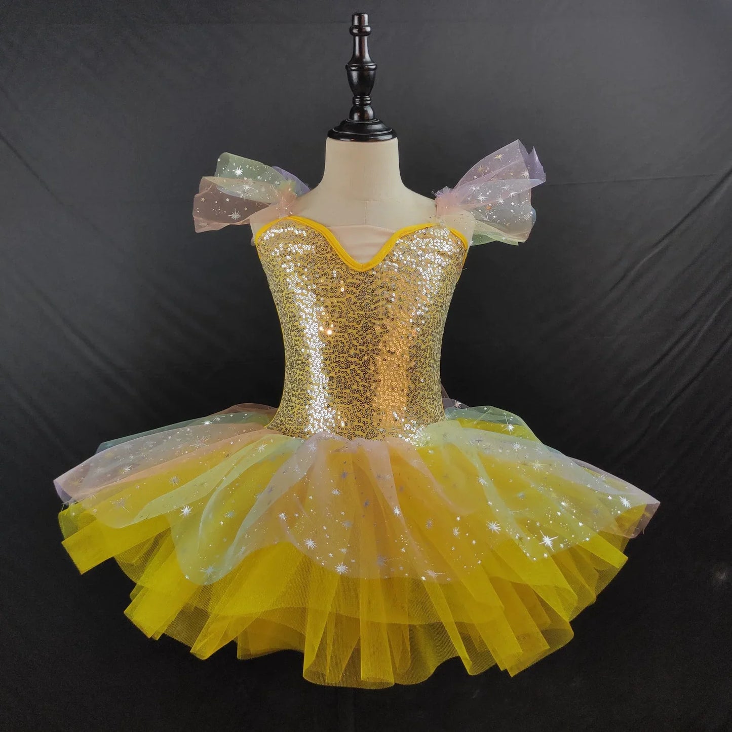 Summer Ballet Dance Dress Girl Stage Tutu Girls Dresses Costume Baby Clothing Robe Fille Kids Outfit Vestidos Children's Day