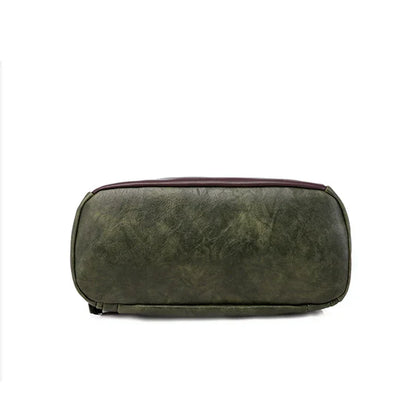 Female Backpack Multifunction PU Leather School Bag Women Shoulder Bag Travel Back Pack Mochila Feminina