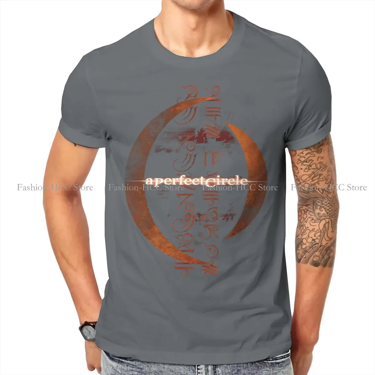 Tool Band A Perfect Circle   Mer De Noms T Shirt Harajuku Grunge Men's Tshirt Cotton Men Clothes