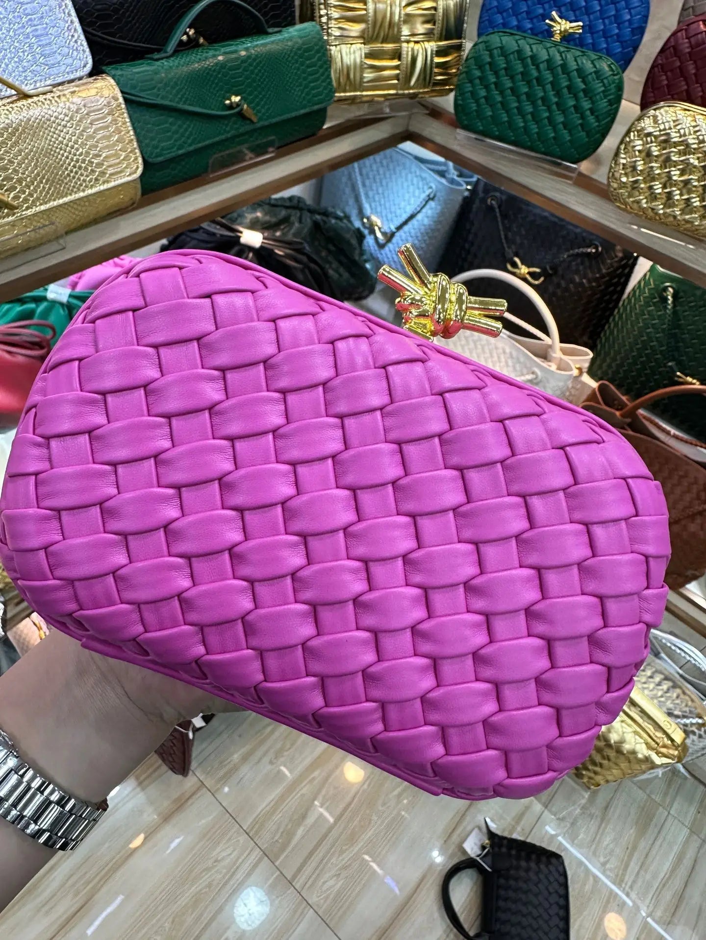 Elegant Box Shaped Dinner Clutch Crossbody Bag for Women Fashionable Chain Strap Handbag Retro Style Leather Handbag
