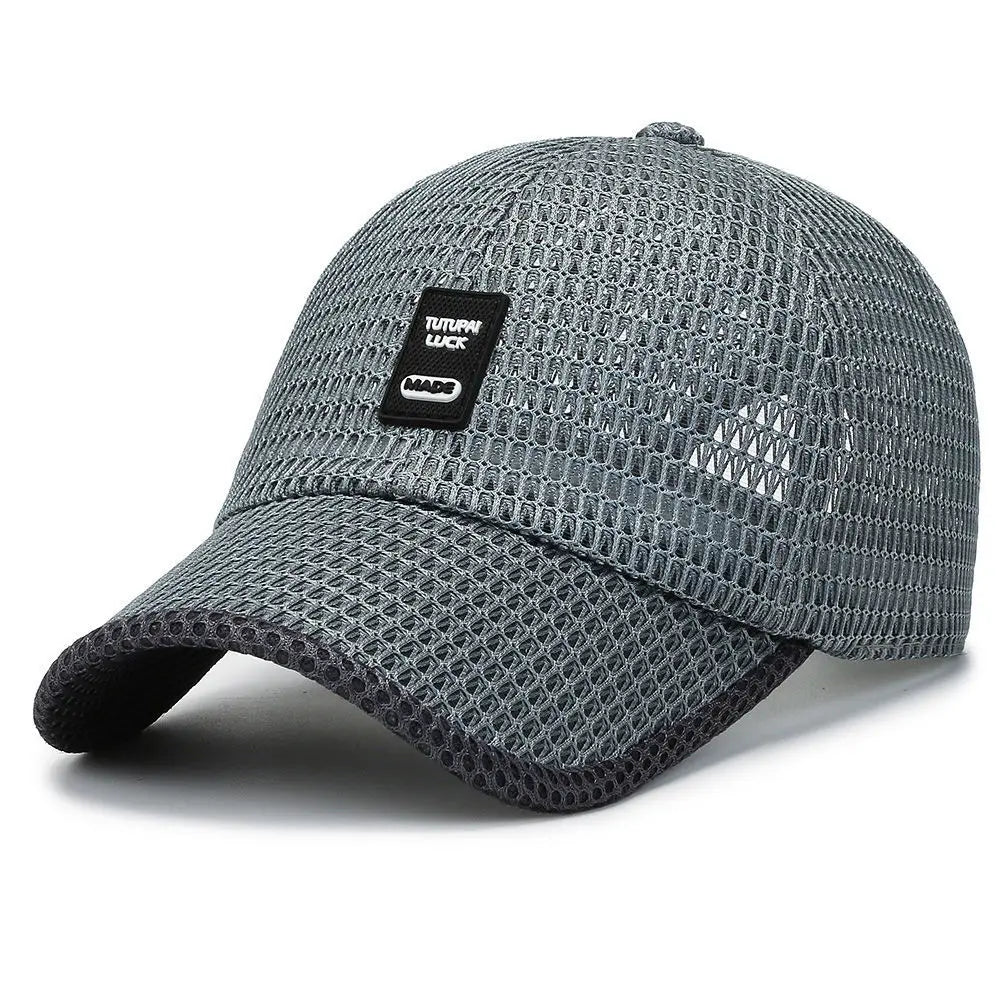 [NORTHWOOD] Men's Mesh Baseball Cap Breathable Summer Caps Dad Hat Outdoor Fishing Hats Bone Gorras Snapback Trucker Cap