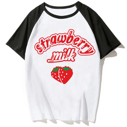 Y2k Tee women anime funny harajuku tshirt girl Japanese clothes