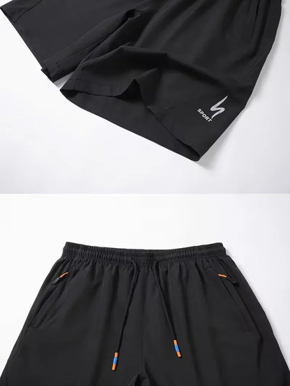 Top Quality Summer Sports Shorts Men New Comfortable Elastic Waist Clothing Male Breathable Short Trousers