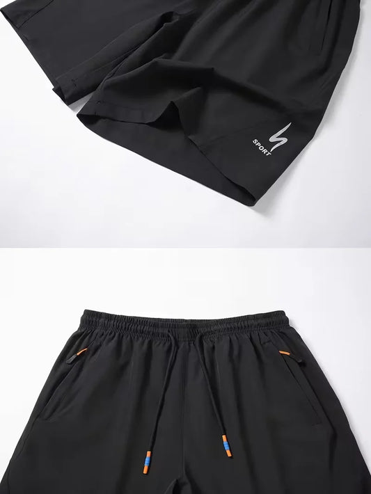 Top Quality Summer Sports Shorts Men New Comfortable Elastic Waist Clothing Male Breathable Short Trousers