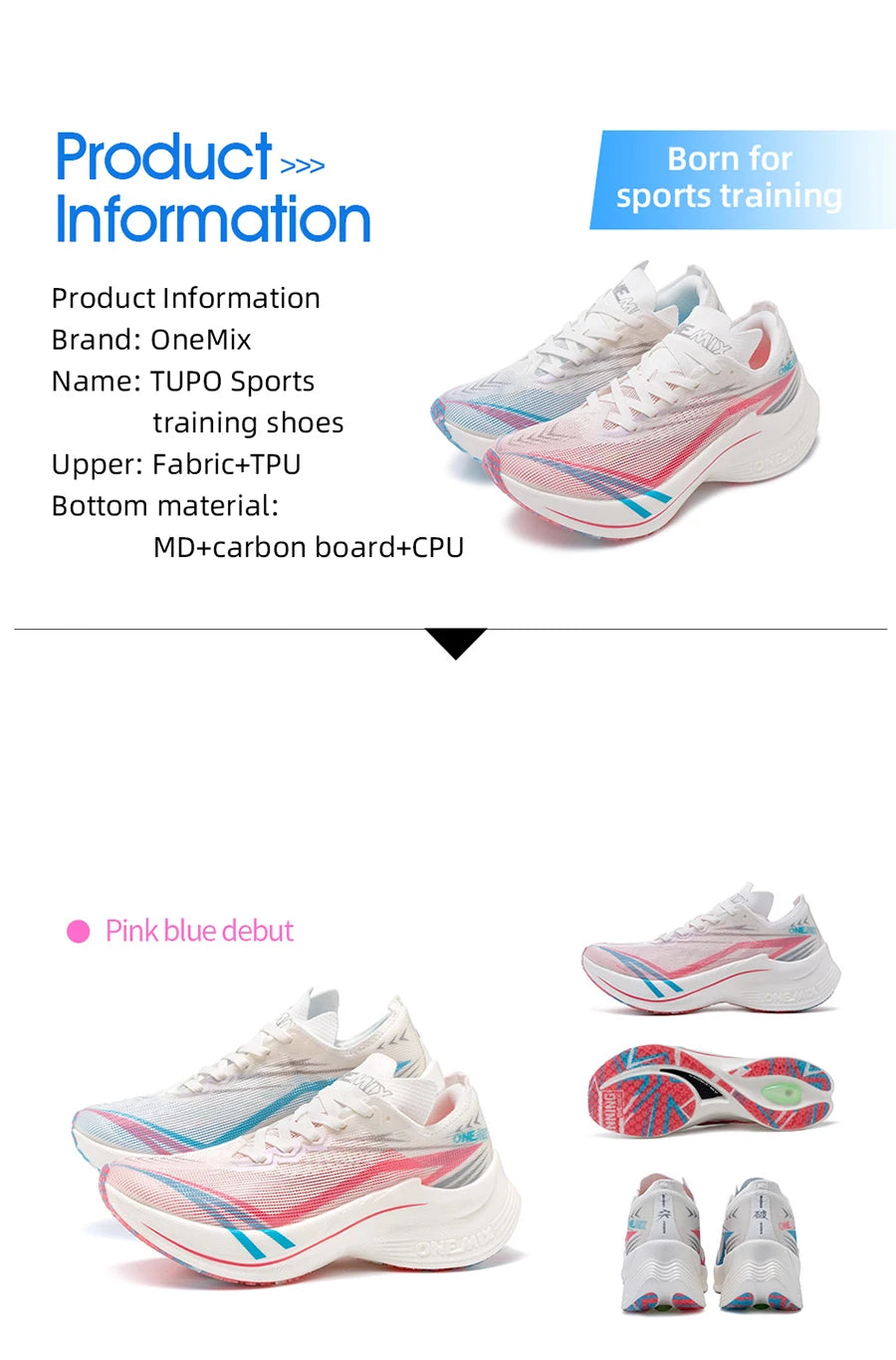 2026 Carbon Plate Marathon Shoes Space Foam Soft Shock Absorbing Protective Light Running Sneakers