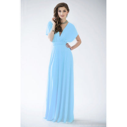Sexy Women Multiway Wrap Convertible Boho Maxi Club Red Bandage Long Dress Party Bridesmaid Infinity Robe Longue Femme