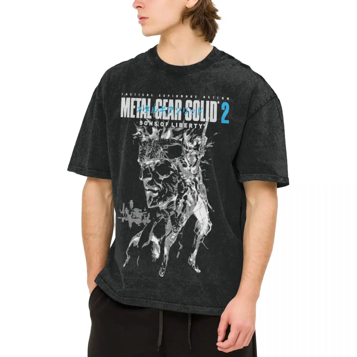 Metal Gear Solid 3 Snake Eater T Shirt Summer Game Y2K T Shirts 2024 Cotton Harajuku Tee Shirt For Mens Short Sleeves Top Tees
