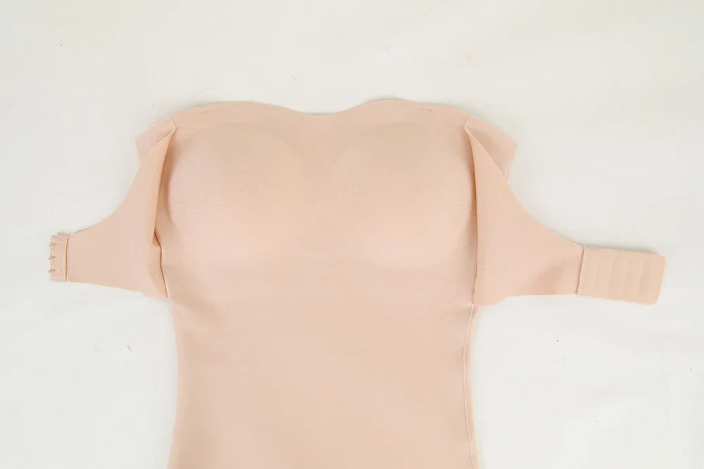 Strapless Thong Bodysuits 4XL Women Belly Control Full Body Shaper Push Up Breast Underwear Plus Size Women's Clothing