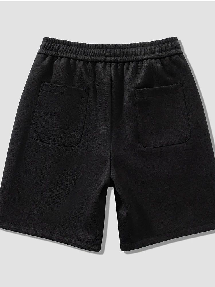 2024 New Summer Men's Shorts Drawstring Baggy Sweatshorts Male Wide Short Pants Sweatpants Streetwear Plus Size 8XL