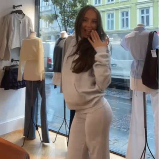 Sequin Angle Wings Hoodie Pullover For Women Loose Solid Hooded Sweatsuit 2025 New Lady Autumn Winter Outwears