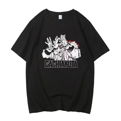 Japanese Anime Gachiakuta T-shirt Men Women T-shirt Hip Hop Y2k Female Male Clothing Harajuku High Quality Cotton Top