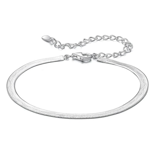 Bracelet jonc large en argent sterling 925, motif serpent, à superposer, pour femme, cadeau délicat
