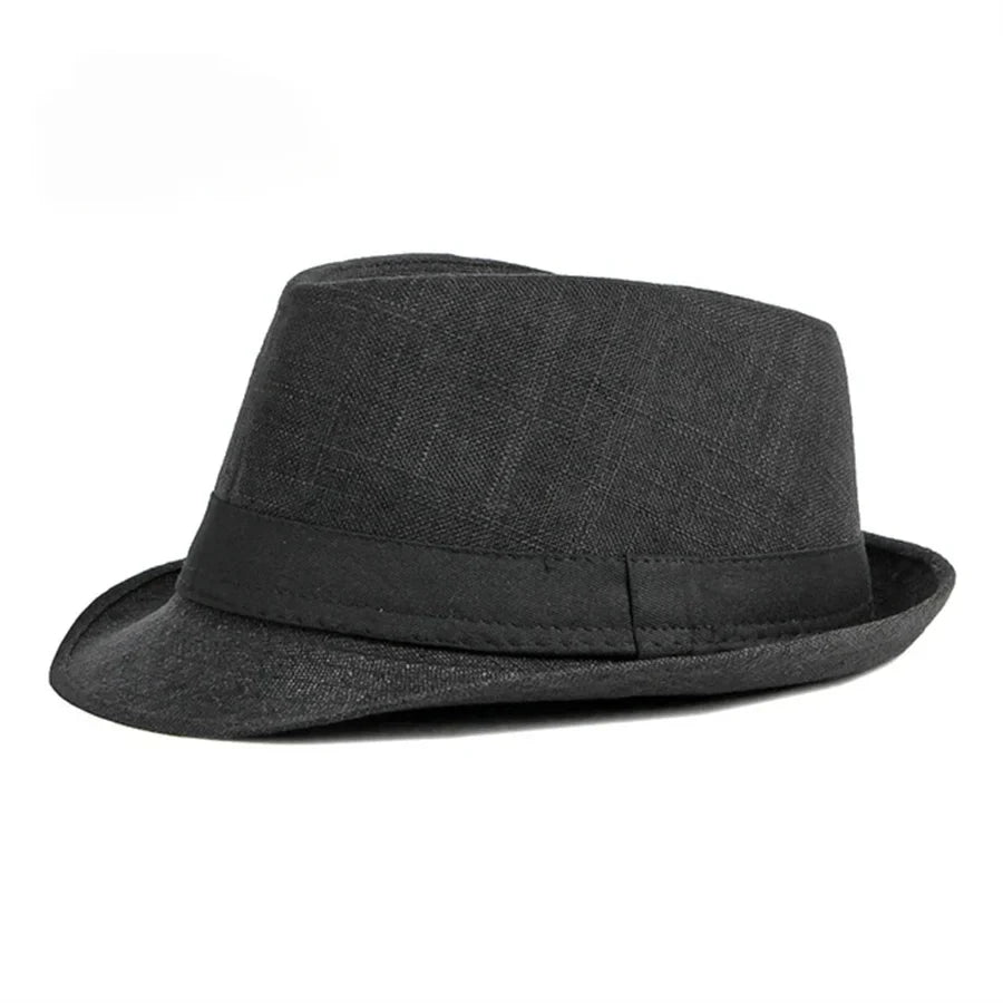 Spring Summer Wool Wedding Hat for Mid-Aged Men Couple Fashion Autumn Winter Party Plaid Luxury Design Jazz Hat Fedora Hat Women