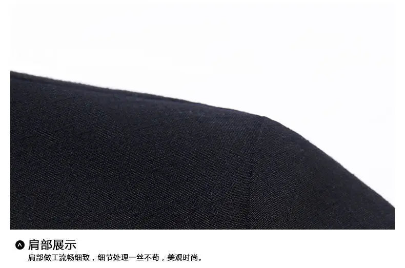 New Men's Thin Coats Korean Style Slim Suit Jackets Spring Autumn Linen Solid Color Casual Blazers Men Business Formal Suit Tops