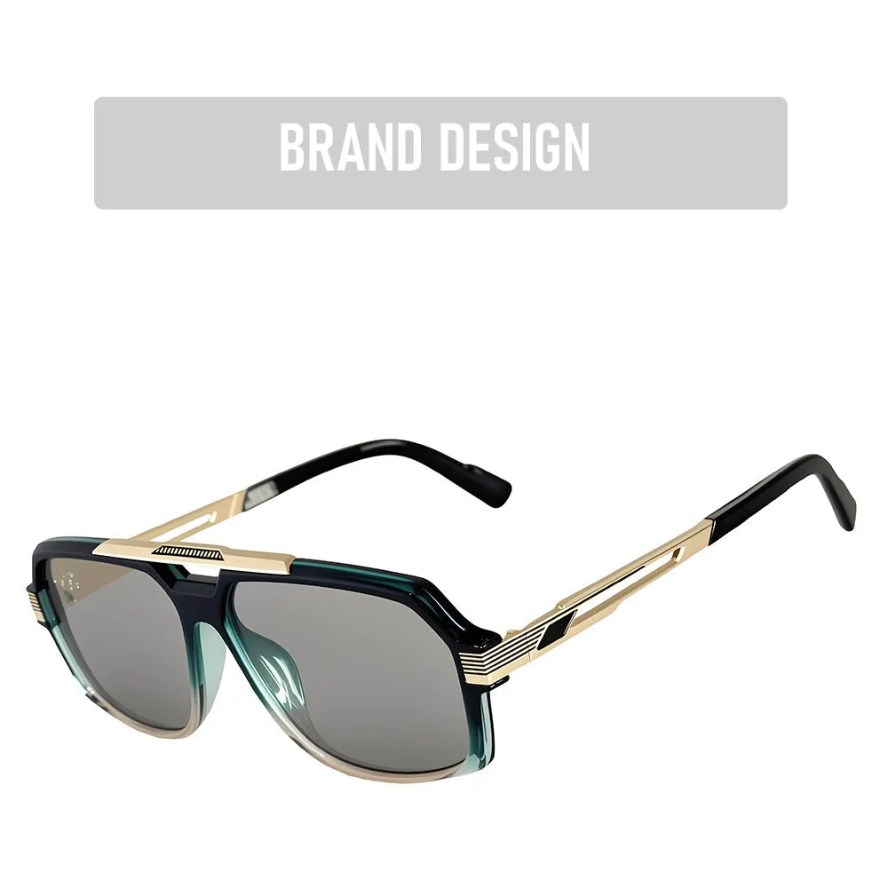 Brand Design Square Sunglasses Women  UV400 Protection Sunglass Men Beach Vacation Fashion Glasses Gafas De Sol Hombre Zonnebril