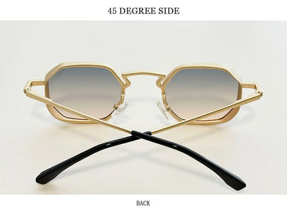 Steampunk Sunglass Men 2025 Square Sunglasses Women Trendy And Fashionable Vintage Fashion Glasses Gafas De Sol Hombre Zonnebril