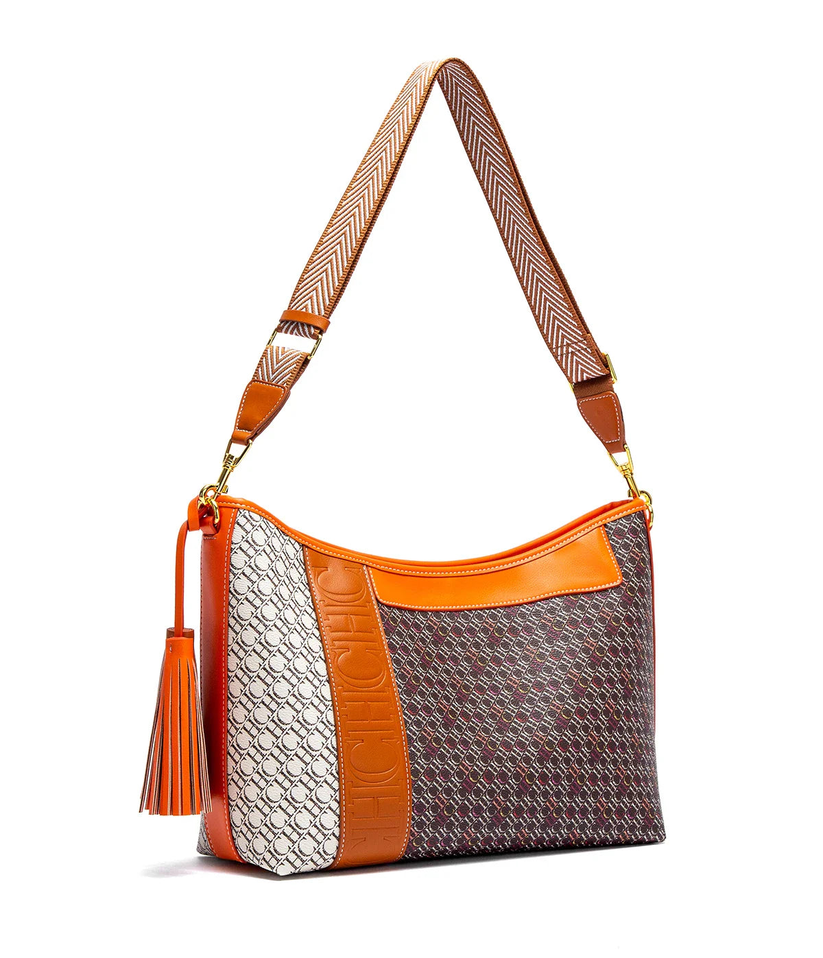 Large Capacity Commuter Women's Bag Women's Tote BagNew Splicing Design Dual Purpose Shoulder Bag