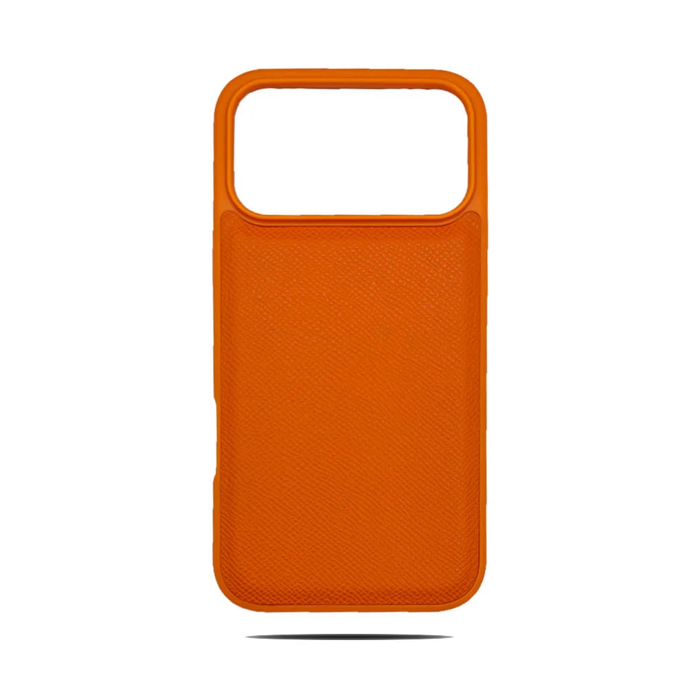 Ultra Thin Epsom PU Leather Magnetic Phone Case Non-Slip Grip Anti Fingerprint Phone Cover for iPhone 17 Pro 17 Pro Max