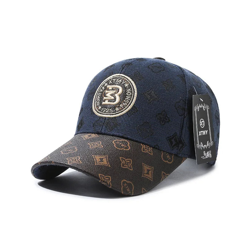 High Quality Summer Fashion Cotton Breathable Baseball Hat Snapback Letter Embroidery Face-Slimming Outdoor Cap for Women/Men