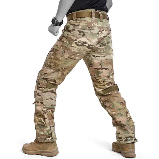 Tactical Pants Hunting Hiking Camping Men Multicam Outdoor Sports Trousers Functional Protective Camouflage Cargo Pants