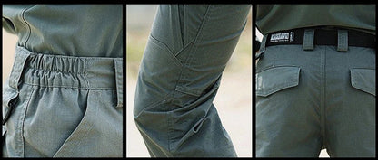 2026 City Tactical Cargo Pants Men Hiking   Hunting Pants Cotton Multi-pocket Stretch Flexible Man Casual Trousers
