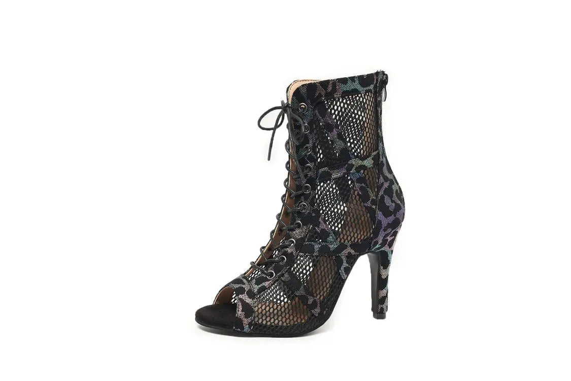 High Heels Women's Sandals New Open Toe Casual Latin Dance Shoes Girls' Ballroom Sandals Large Dance High Heels Women's Shoes 43