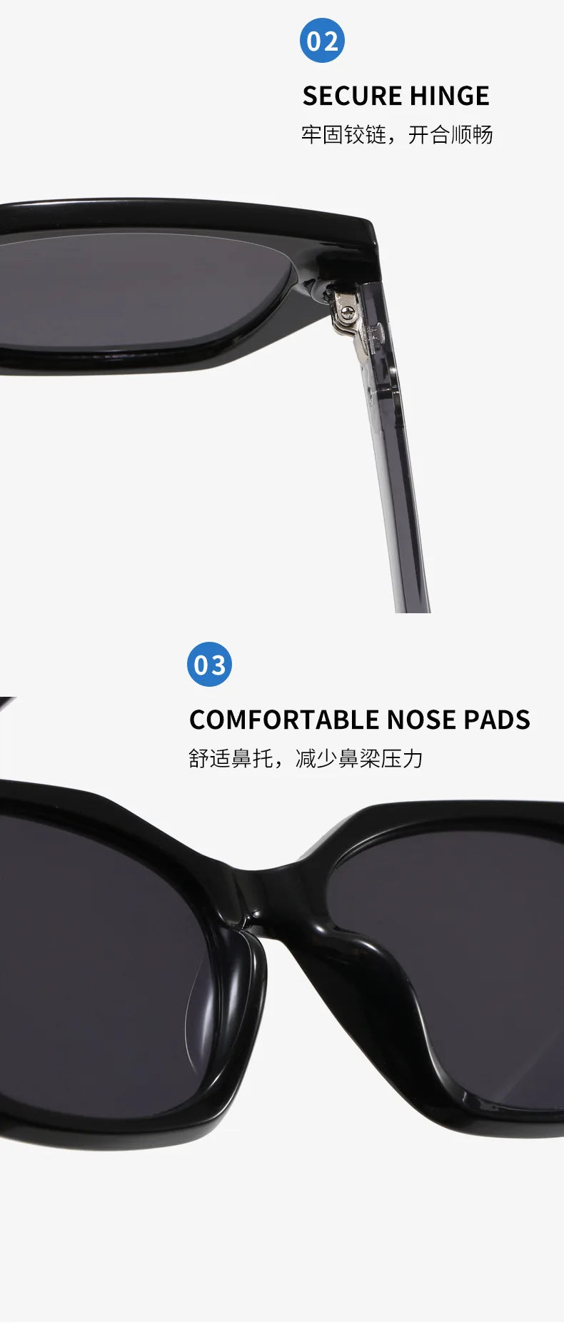Women's Cat Eye Sunglasses for Women UV400 Gradient Lenses Casual Streetwear Shades Ladies Sun Glasses Lentes De Sol Mujer
