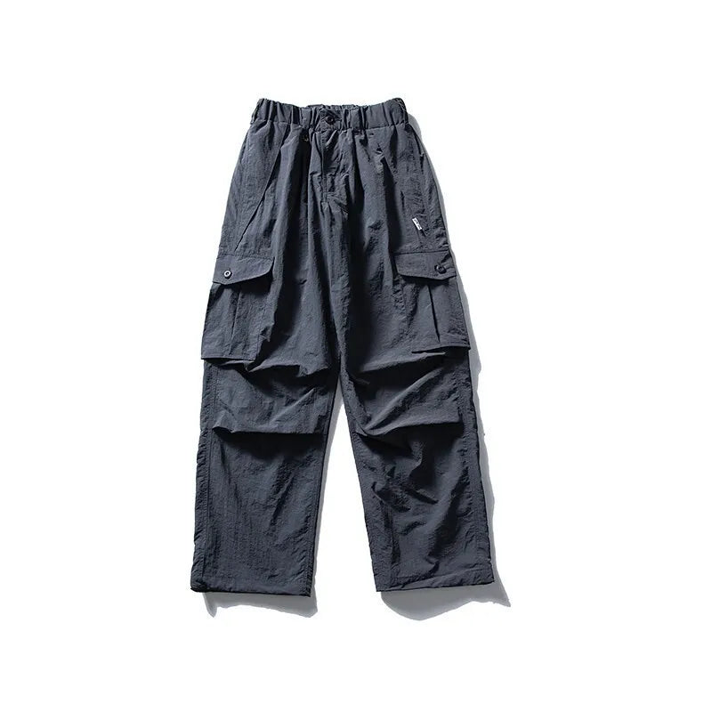 Ultra Loose Lightweight Outdoor Functional Pants Men Women Waterproof Quick Dry Techwear Wide Leg Cargo Pant Track Trouser