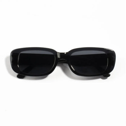 20Pcs Classic Fashion Black Set Sunglasses Woman Luxury Brand Small Rectangular Sun Glasses Suitable for Holiday Gifts