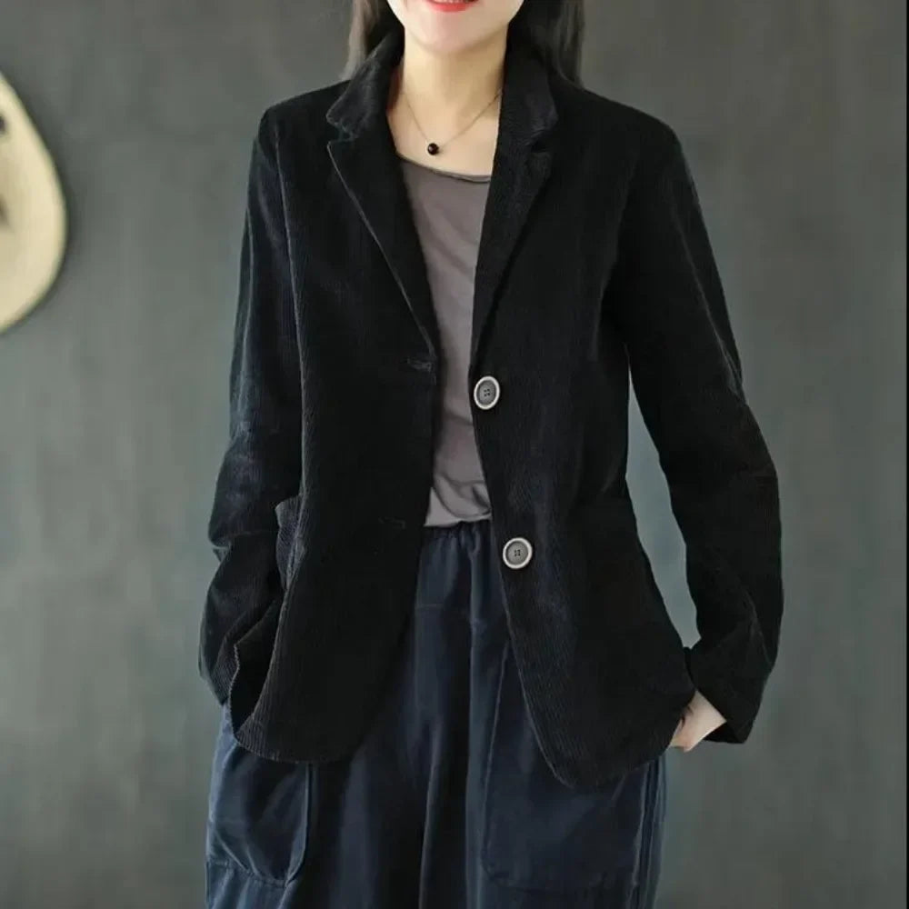 Female Crop Coats and Jackets Solid Long Sleeve On Promotion Women's Short Blazers Korean Fashion Luxury Clothing Sale Outerwear