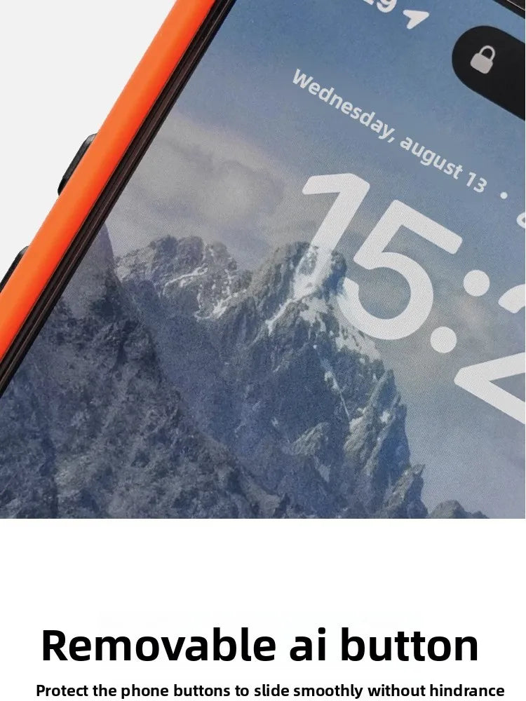 جراب هاتف مغناطيسي مضاد للسقوط بنمط نقطي بملمس طبيعي لهاتف iPhone 17 Pro Max متوافق مع MagSafe مع غطاء حماية بزر التحكم بالكاميرا
