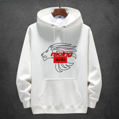 Italy Motorcycle Hoodie Heavy Locomotive Culture Clothes Men and Women Autumn and Winter Pullover Jacket Cycling Casual Hoodie